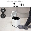 Galva ガルバ スクエアダストボックス 30L | インテリア雑貨・ゴミ箱