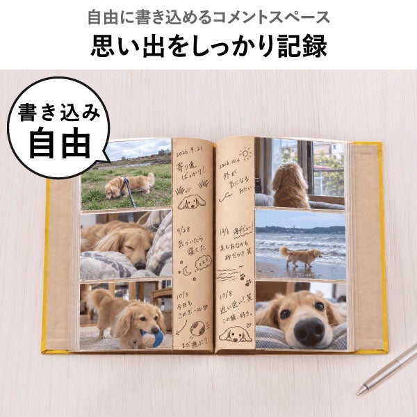 Terracotta テラコッタ 無線綴ポケットアルバム L3段 ナカバヤシ | フォトアルバム