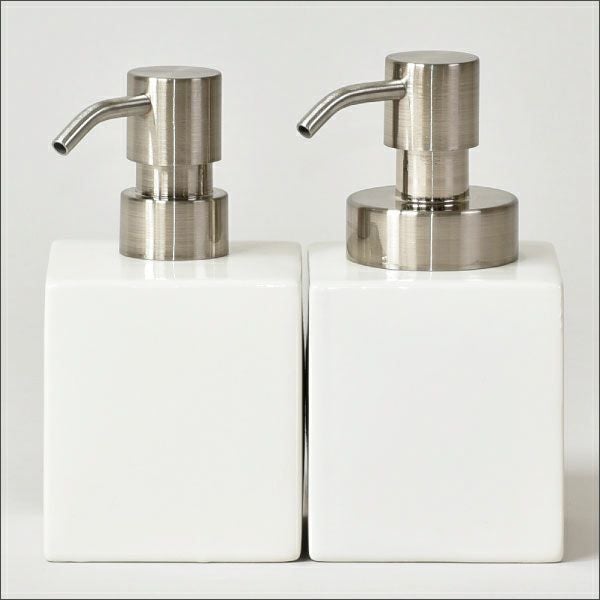 ホワイトキューブ ムースボトル | バスグッズ・ソープディスペンサー