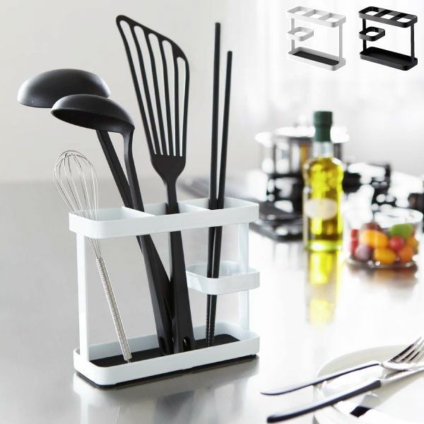 山崎実業 ツールスタンド タワー ワイド tower | キッチン雑貨・タワー