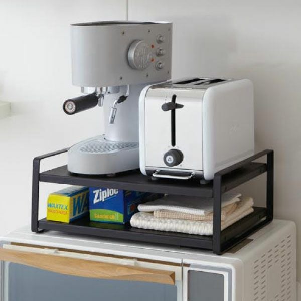 山崎実業 レンジ上ラック タワー tower | キッチン雑貨・タワー