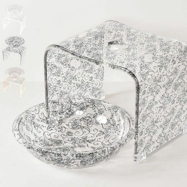 クリアローズ バスチェア L 2点セット clear rose bath cher L 2set