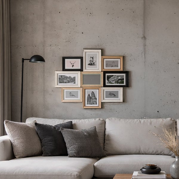 コラージュマルチフレーム 9連フォトフレーム | インテリア雑貨・フォトフレーム