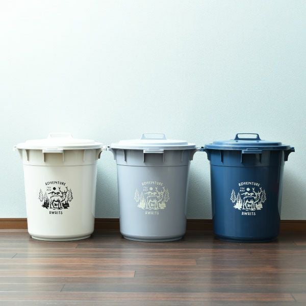 ヨーロッパ雑貨 アンティーク◾️トールペイント 木製ゴミ箱
