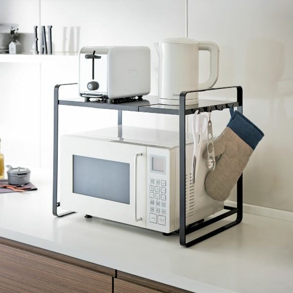 山崎実業 伸縮レンジラック タワー tower | キッチン雑貨・タワー