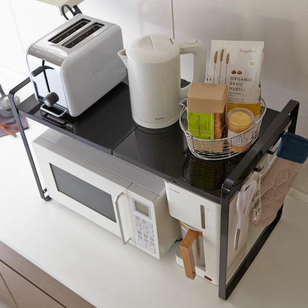 山崎実業 伸縮レンジラック タワー tower | キッチン雑貨・タワー