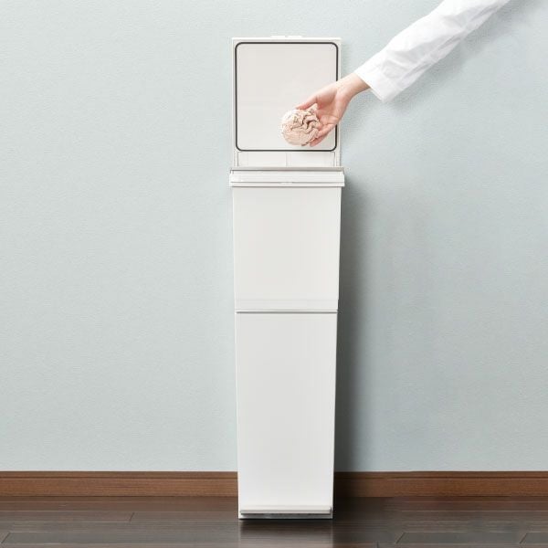 分別ダストボックス パッキン付ペダルスリム 38L | インテリア雑貨