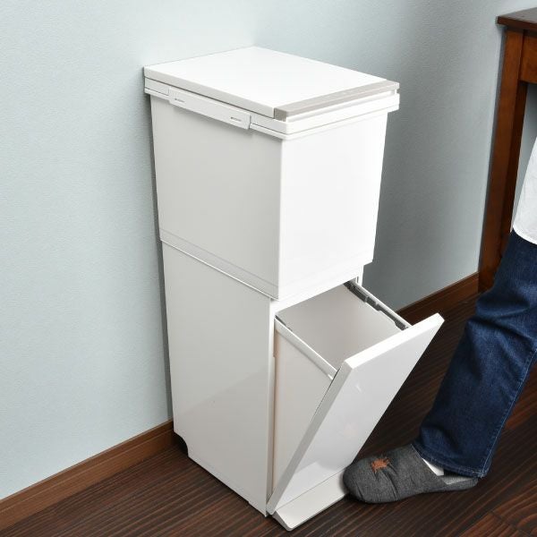 分別ダストボックス パッキン付ペダルスリム 38L | インテリア雑貨