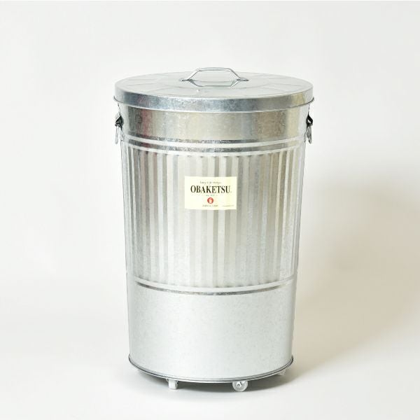 OBAKETSU オバケツ 42L シルバー キャスター付き | インテリア雑貨