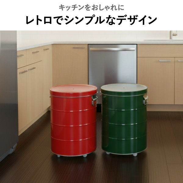 OBAKETSU オバケツ ライスストッカー 30kg キャスター付き | キッチン雑貨・キッチン収納