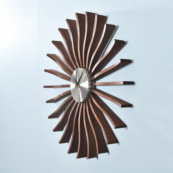 George Nelson ジョージ・ネルソン フラッタークロック ウォルナット