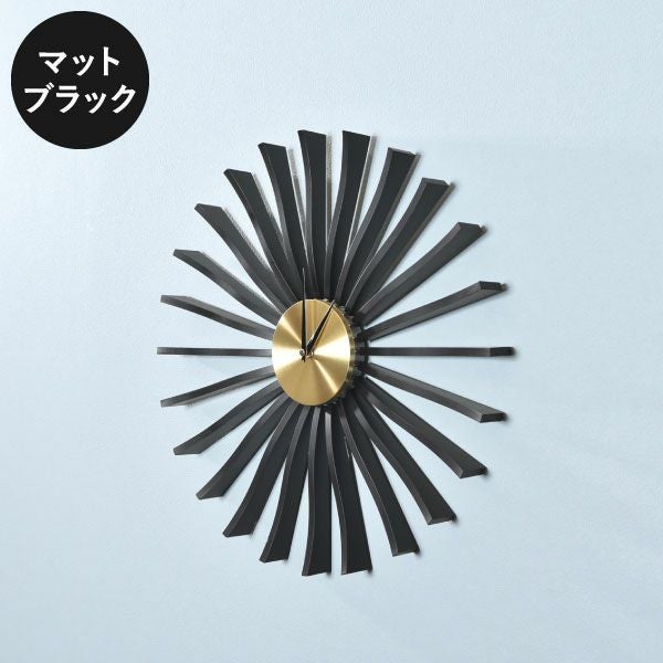 George Nelson ジョージ・ネルソン フラッタークロック ウォルナット