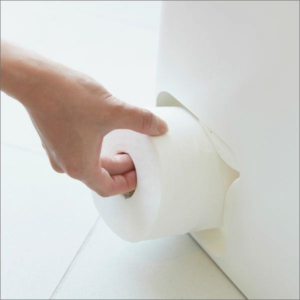 山崎実業 トイレットペーパーストッカー タワー tower | トイレ雑貨