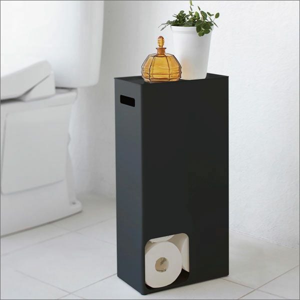 山崎実業 トイレットペーパーストッカー タワー tower | トイレ雑貨