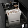 山崎実業 密閉 袋ごと米びつ タワー 5kg 計量カップ付き tower | キッチン雑貨・タワーシリーズ