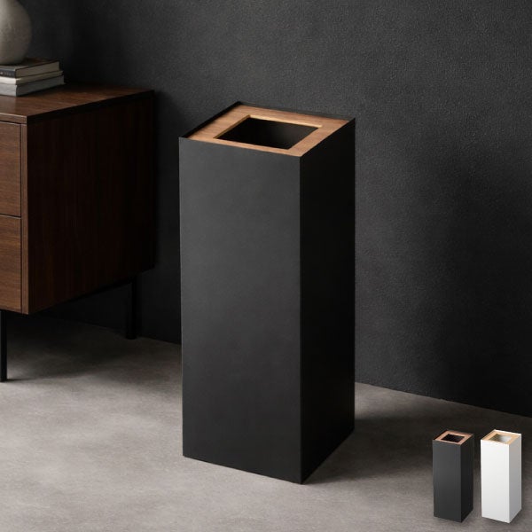 山崎実業 トラッシュカン リン 角型ロング RIN | インテリア雑貨・リン