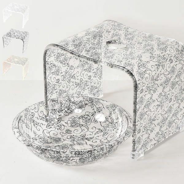 クリアローズ バスチェア L 2点セット clear rose bath cher L 2set