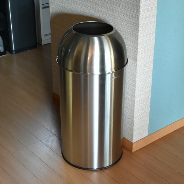 ドームビン 40L マットステンレス | インテリア雑貨・ゴミ箱 | モノ