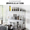 山崎実業 シンク上キッチン収納ラック タワー tower | キッチン雑貨・タワーシリーズ