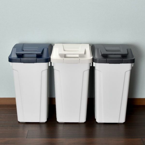 ハンドル付 分別ペール 45L 3個セット | インテリア雑貨・ゴミ箱