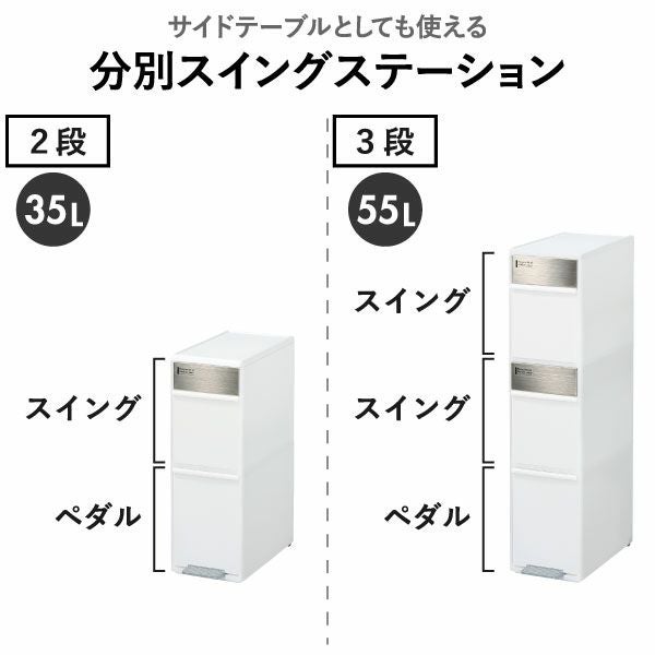 分別スイングストッカー | インテリア雑貨・ゴミ箱 | モノギャラリー