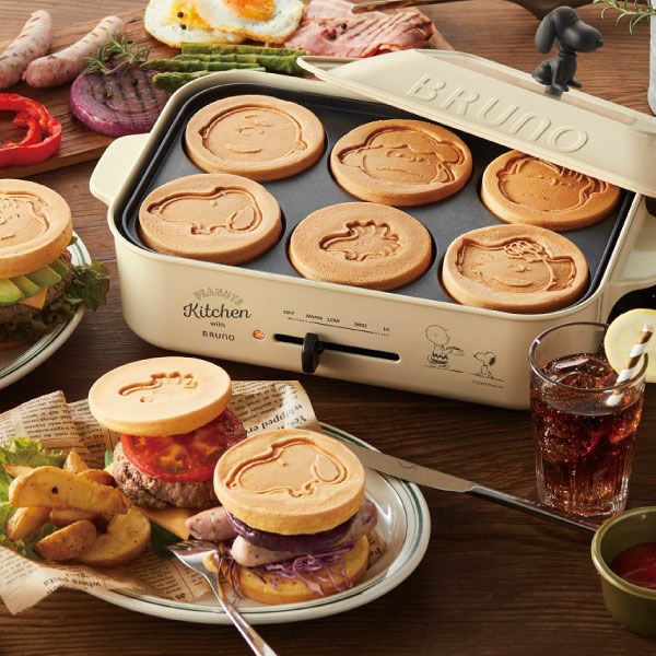 BRUNO コンパクトホットプレート PEANUTS | キッチン雑貨・ホット