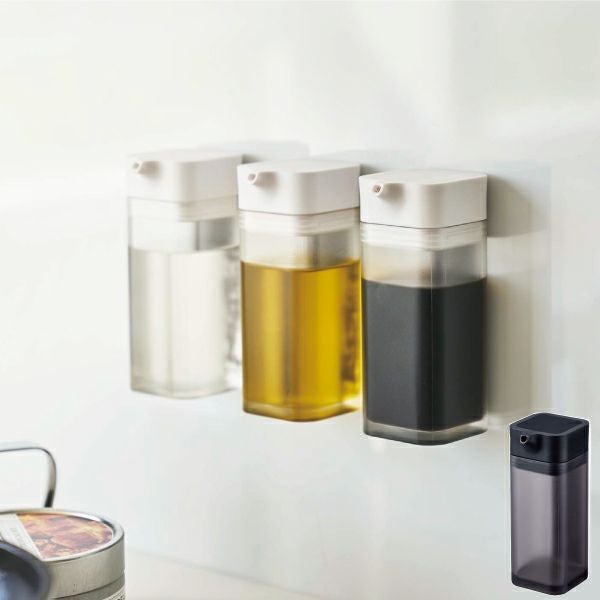 山崎実業 マグネットプッシュ式醤油差し タワー tower | 調味料入れ