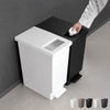 プッシュ&ペダル ダストボックス 45L 3個セット | インテリア雑貨・ゴミ箱