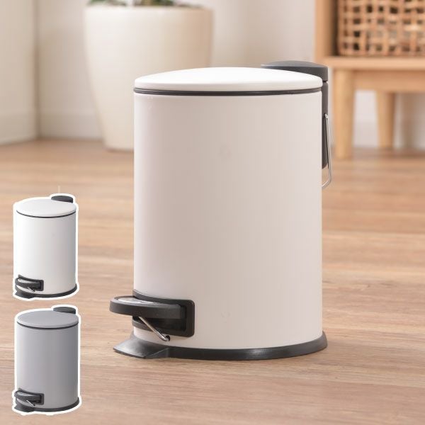 ラウンドペダル ダストボックス 3L | インテリア雑貨・ゴミ箱 | モノ