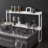 山崎実業 コンロ奥隙間ラック タワー 2段 tower | キッチン雑貨・タワーシリーズ