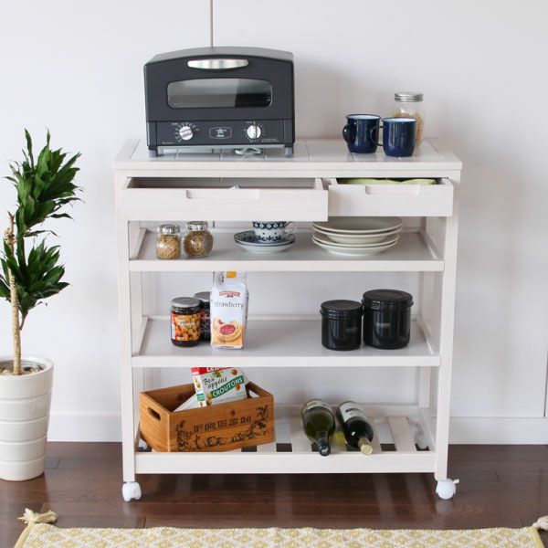 ソフトヴィンテージ ワゴン | キッチンワゴン・インテリア雑貨 | モノ