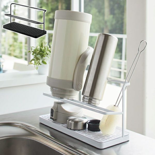 山崎実業 ワイドジャグボトルスタンド タワー tower | キッチン雑貨