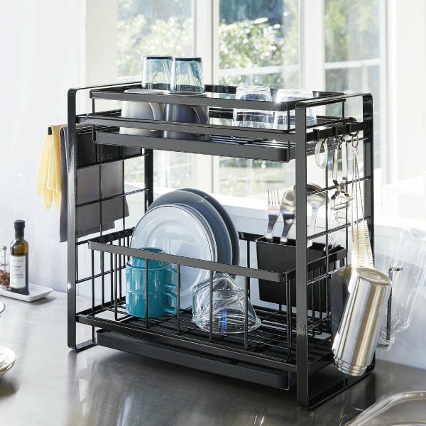 山崎実業 シンク上伸縮システムラック用伸縮バー タワー tower