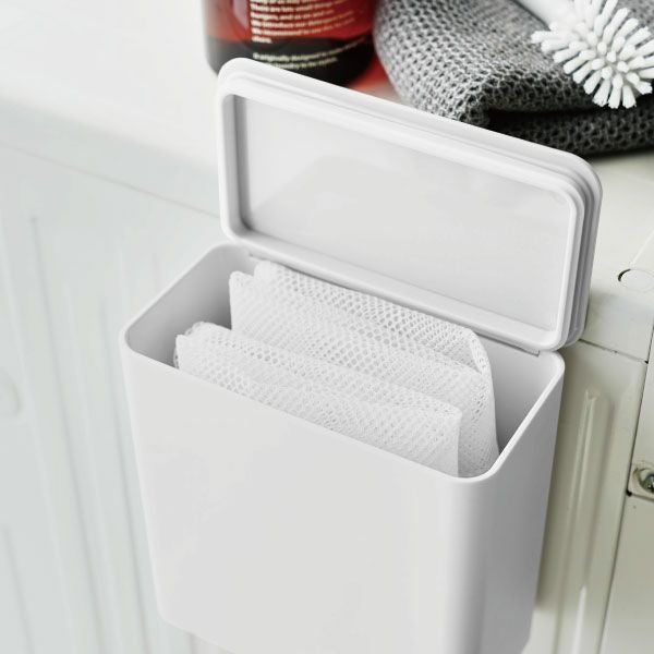 山崎実業 マグネット洗濯洗剤ボールストッカー タワー tower | バス