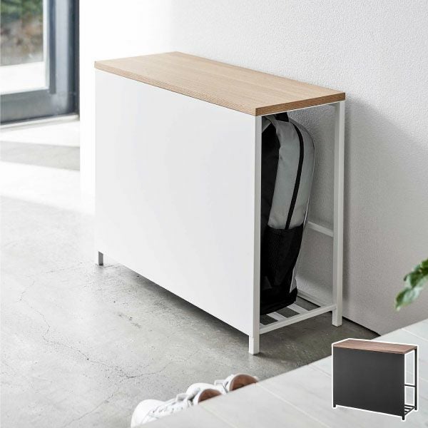 山崎実業 収納付き玄関ベンチ タワー tower | インテリア雑貨・タワー