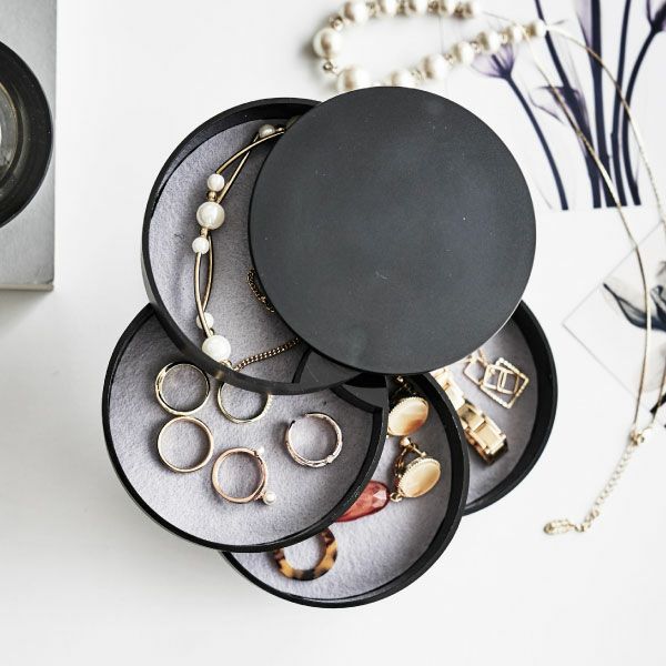 山崎実業 アクセサリートレー4段 タワー tower | インテリア雑貨