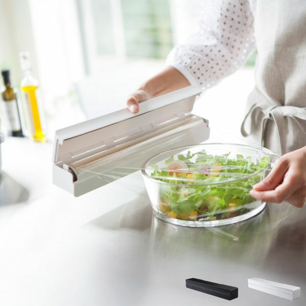 山崎実業 マグネットラップケース タワー L tower | キッチン雑貨・タワーシリーズ