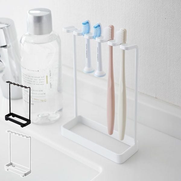 山崎実業 歯ブラシスタンド 5連 タワー tower | バスグッズ・タワー
