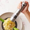 Russell Hobbs ラッセルホブス 電動ミル ソルト＆ペッパー ウッドスタンドセット | キッチン家電・電動ミル