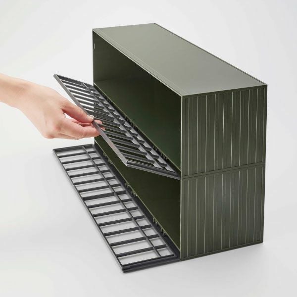 山崎実業 恐竜＆アニマル収納ケージ タワー ワイド 2段 tower