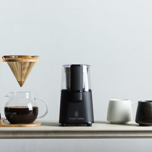 ラッセルホブス Russell Hobbs コーヒーグラインダー マットブラック 