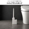 山崎実業 替えブラシ収納付き流せるトイレブラシスタンド タワー tower | トイレ雑貨・タワーシリーズ