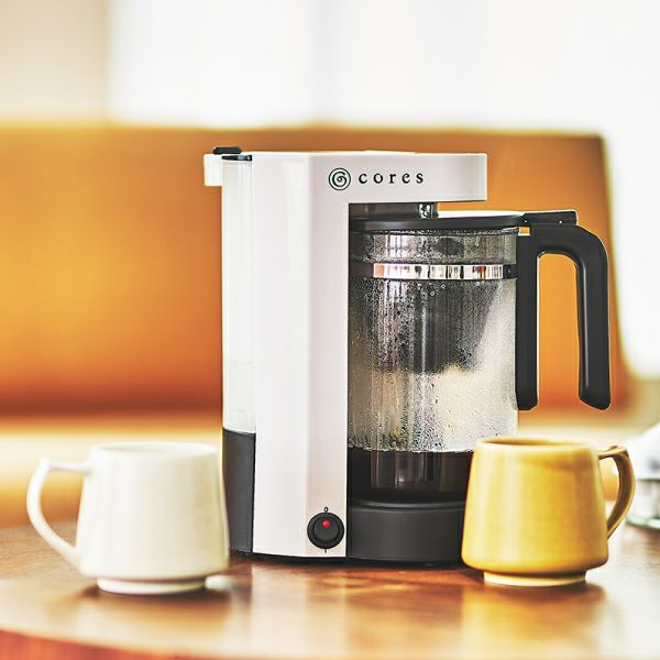 Cores コレス 5カップコーヒーメーカー C302WH | キッチン家電