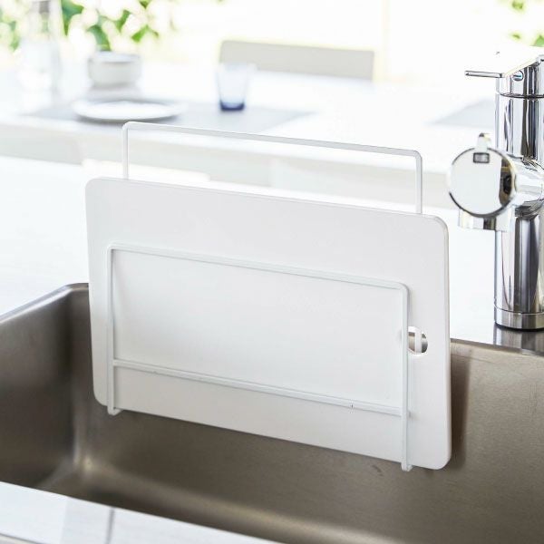 山崎実業 フィルムフック布巾＆まな板ホルダー タワー tower | キッチン雑貨・タワーシリーズ