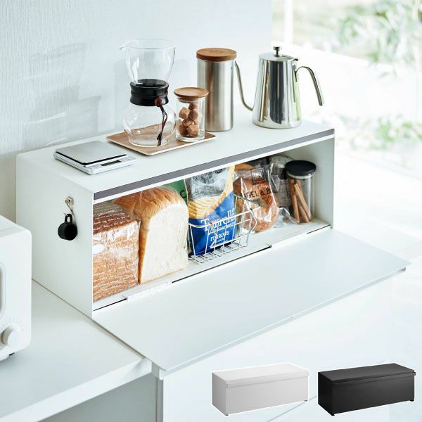 山崎実業 ブレッドケース タワー ワイド tower | キッチン雑貨・タワー