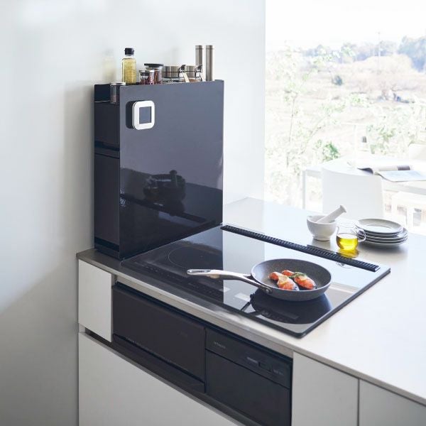 山崎実業 隠せる調味料ラック タワー 2段 tower | キッチン雑貨