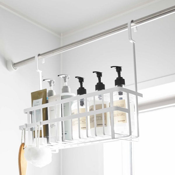 山崎実業 引っ掛けバスルームバスケット タワー ワイド tower | バスグッズ・タワーシリーズ