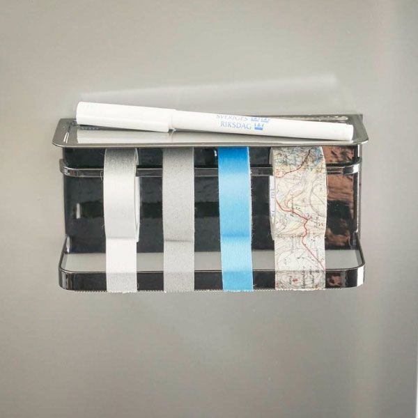 山崎実業 マグネットマスキングテープホルダー タワー tower | キッチン雑貨・タワーシリーズ