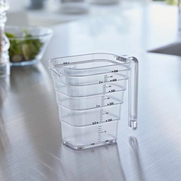 山崎実業 マグネット段々計量カップ タワー 500ml tower | キッチン雑貨・タワーシリーズ
