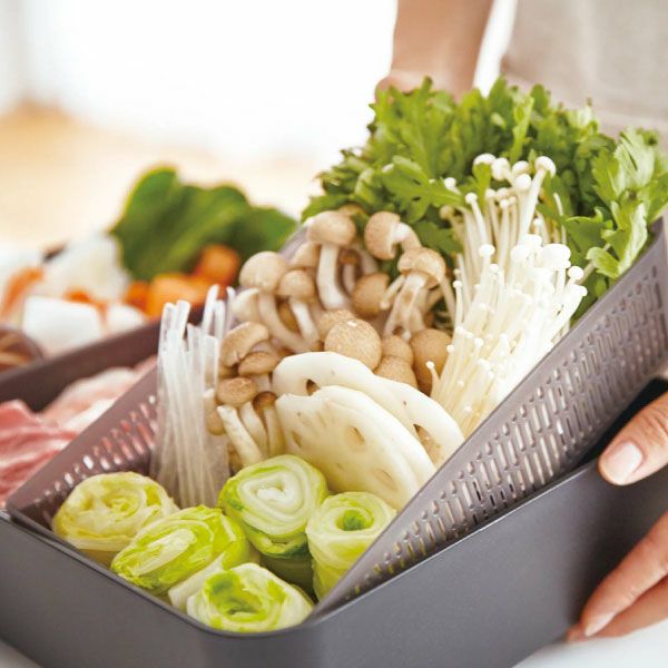 山崎実業 卓上水切りトレー タワー 角型 tower | キッチン小物・タワーシリーズ